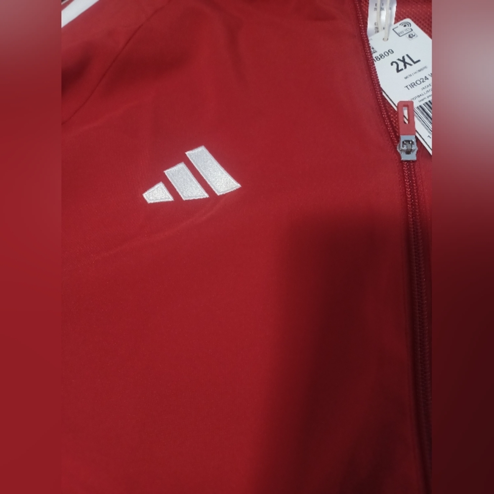 Adidas Tiro 24 Red Jacket Size 2x - Picture 2 of 4